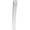 Ekena Millwork 4-in. W x 24-in. D x 36-in. H Thorton Architectural Grade PVC Knee Brace BRCP04X24X36THR - alternate 4
